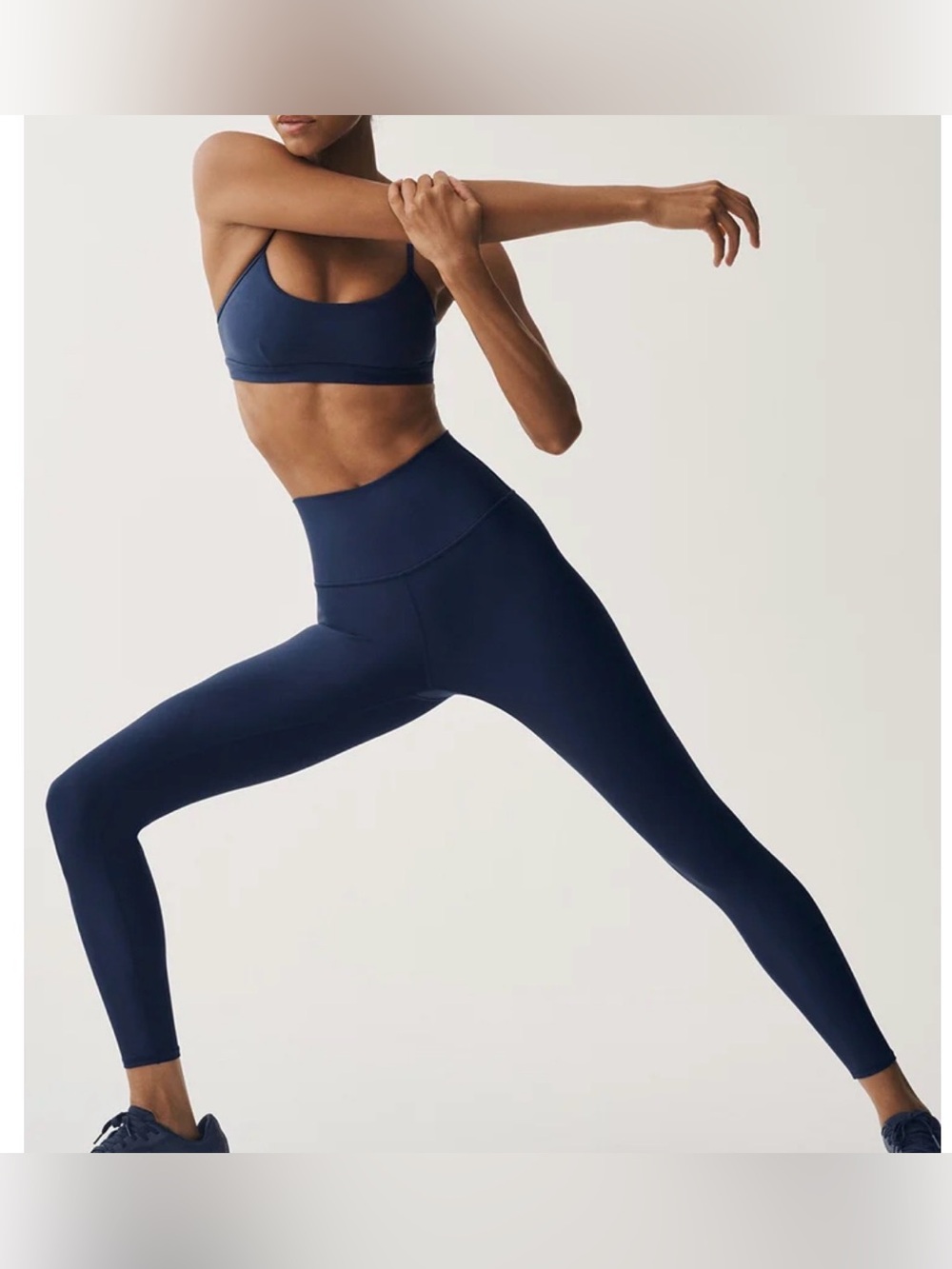 ALO Yoga 7/8 High-Waist Airlift Legging in Navy 24.5” Size Small NWOT